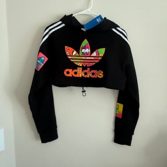 Adidas jeremy scott cropped hoodie NWT - Picture 6 of 7